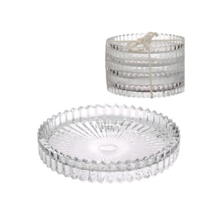 Glazen schaaltjes helder set a 4 Ø10cm | Ideas for Seasons