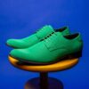 Gleaming Greeny Lureaux - Handgemaakte Nette Schoenen Voor Heren | Lureaux