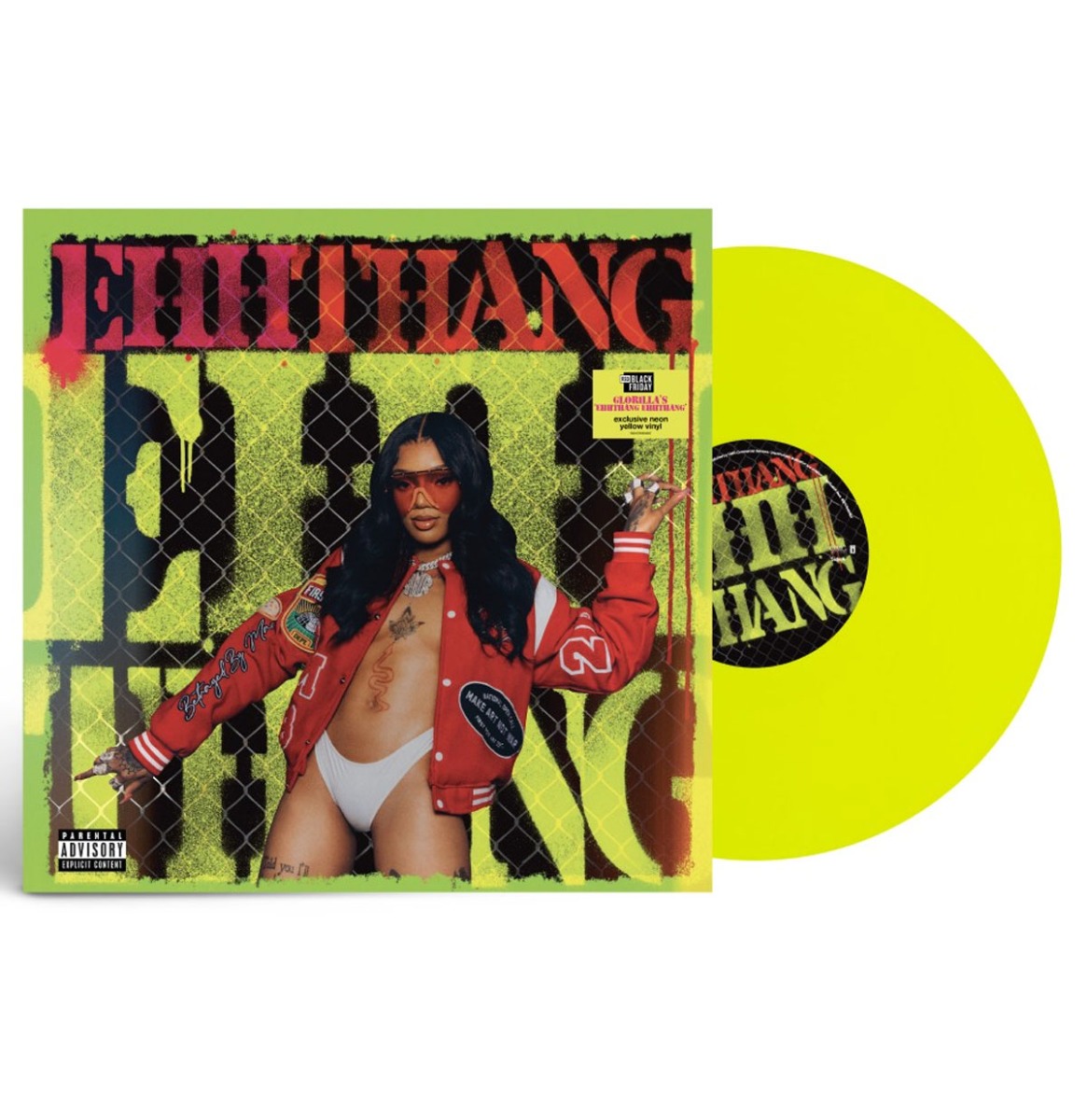 GloRilla - Ehhthang Ehhthang (Neon Geel Vinyl) (Record Store Day Black Friday 2025) (LP) | Fiftiesstore