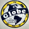Globe The Universal Gasoline Emaille Bord | Fiftiesstore