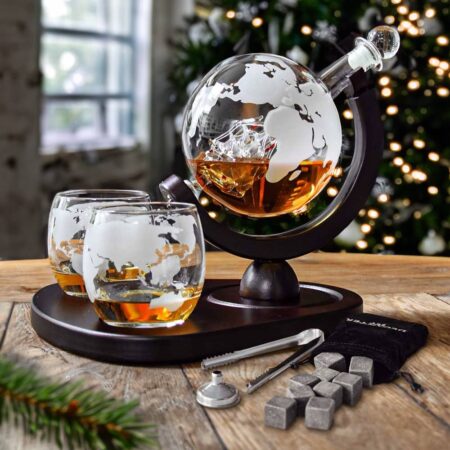 Globe Whiskey Decanter Deluxe - 0