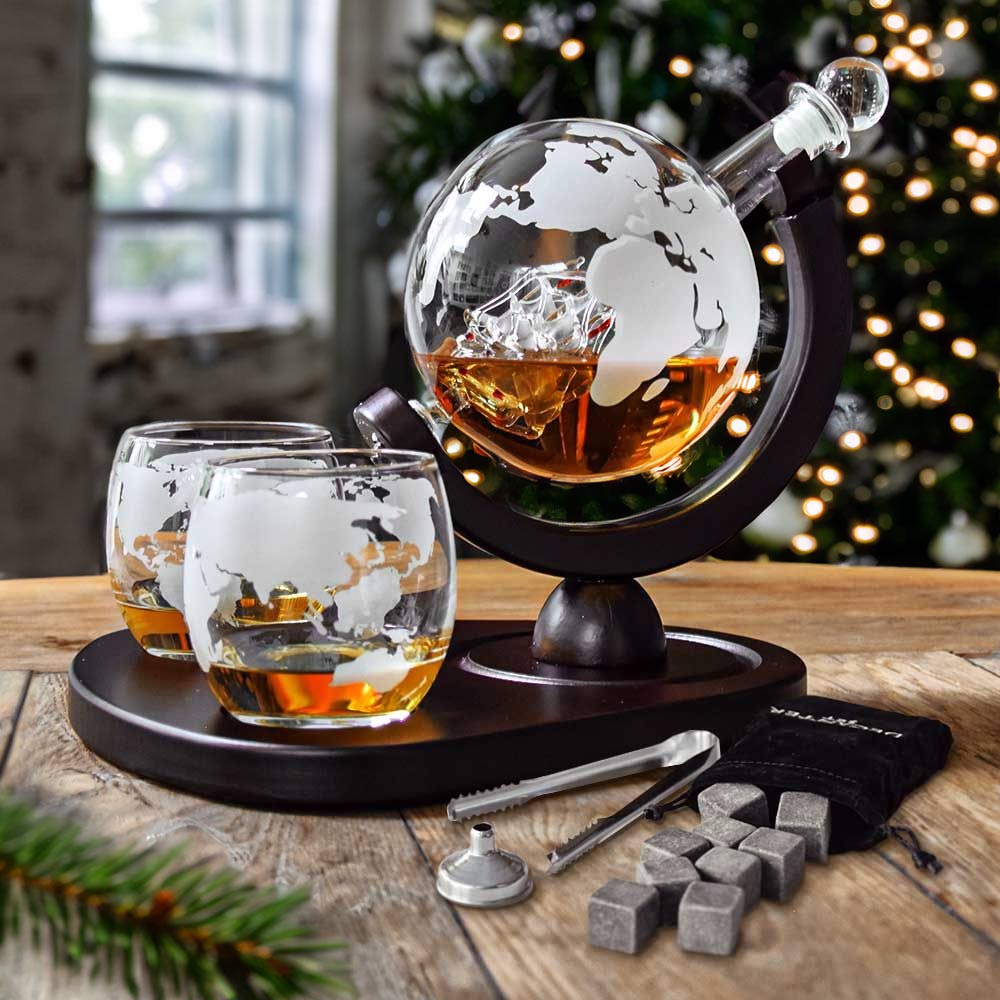 Globe Whiskey Decanter Deluxe - 0