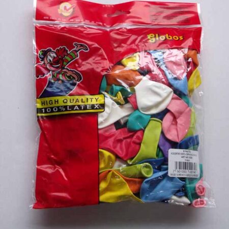 Globos ballonnen mix nr8 zak a 100st | Globos
