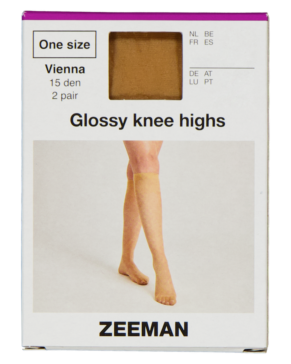 Glossy Kniekousen - Vienna | Zeeman