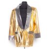 Gold Lame Colbert Show Jacket - M (Vintage) | Fiftiesstore