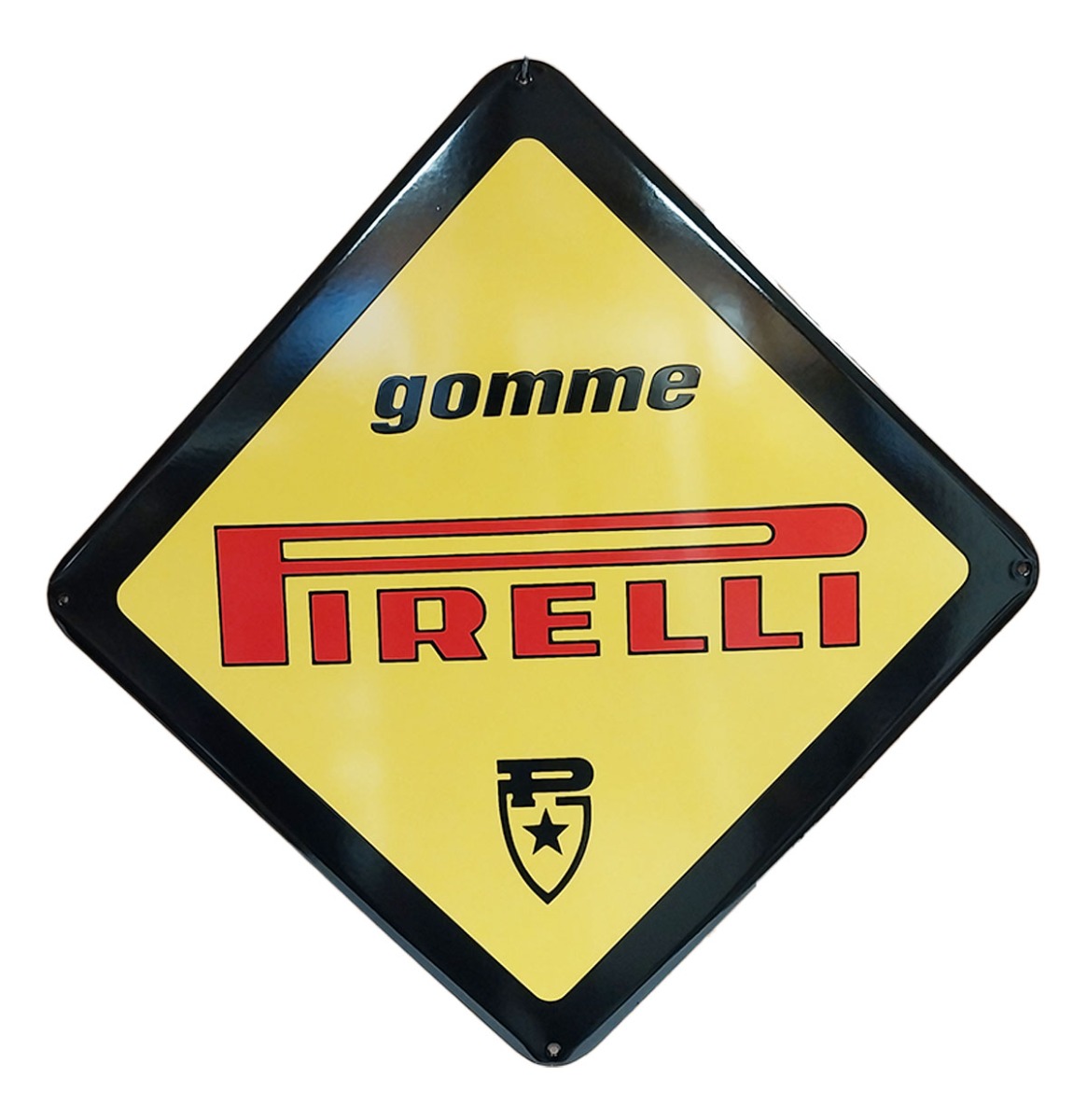 Gomme Pirelli Emaille Bord - 45 x 45cm | Pirelli