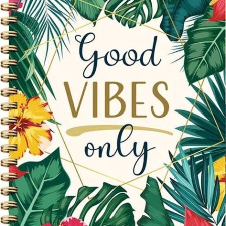 Good Vibes Only - Spiraalboek (Lijnen) | Deltas