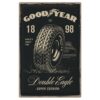 Good Year Double Eagle Metalen Bord 40 x 60 cm - LAATSTE KANS | 36% korting | Goodyear