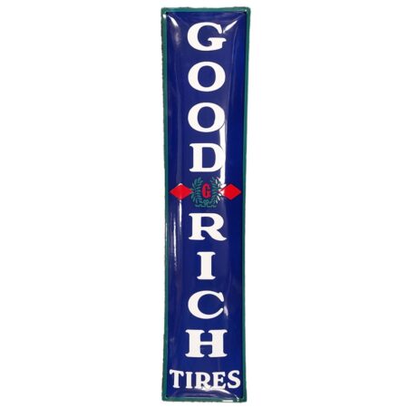 Goodrich Tires Emaille Bord - 90 x 20cm | Fiftiesstore