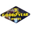 Goodyear Pneus Emaille Bord - 80 x 47cm | Goodyear