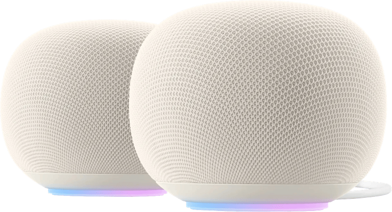 Google Home Speaker Crème Duo Pack