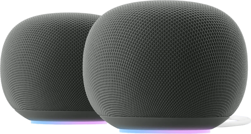 Google Home Speaker Grijs Duo Pack