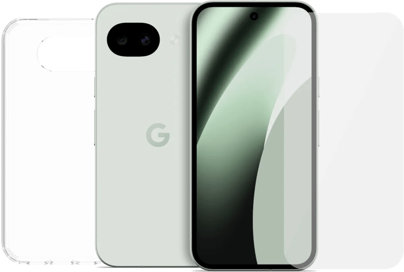 Google Pixel 10a 128GB Lichtgroen 5G + Basis Accessoirepakket