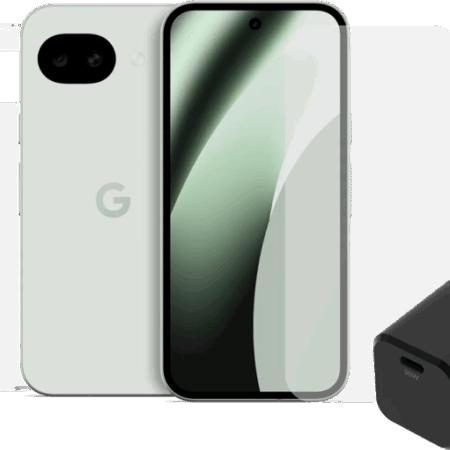 Google Pixel 10a 128GB Lichtgroen 5G + Compleet Accessoirepakket