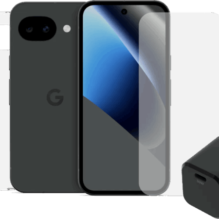 Google Pixel 10a 128GB Zwart 5G + Compleet Accessoirepakket