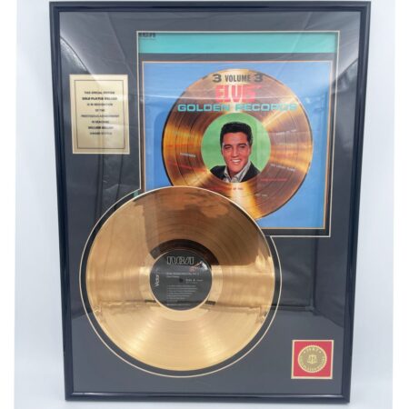 Gouden Plaat 24KT Elvis Presley Golden Records Vol. 3 | Elvis Presley