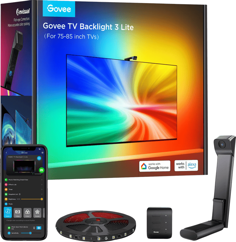 Govee TV Backlight 3 Lite voor 75-85 inch tv's