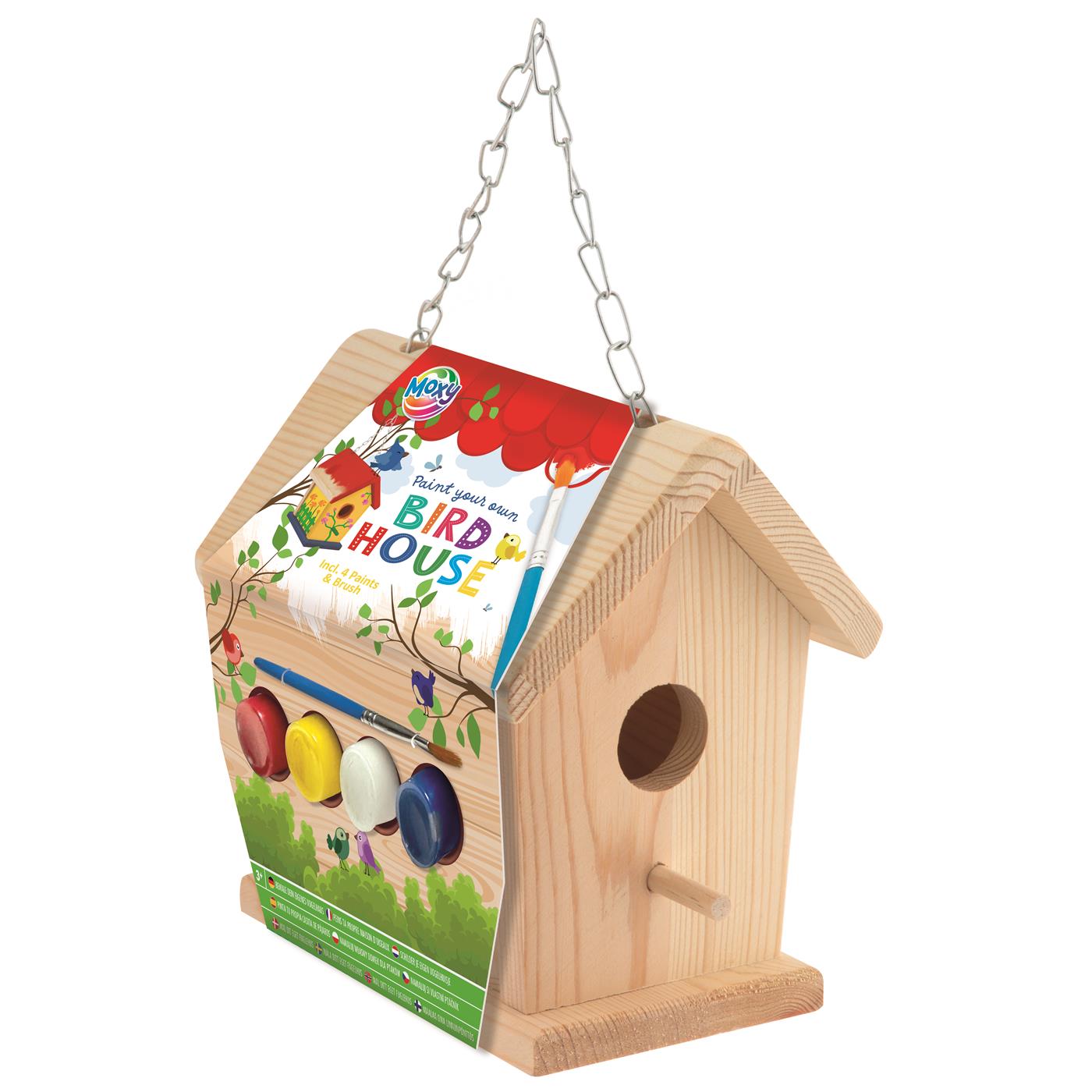 Grafix Moxy Maak je eigen vogelhuis | Grafix
