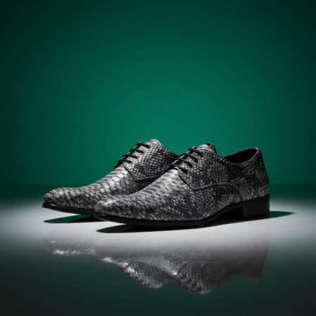 Granite Python Lureaux - Handgemaakte Nette Schoenen Voor Heren | Lureaux