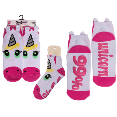 Grappige Unicorn Sokken Antislip - One-Size (36-45) Cadeau | OUT OF THE BLUE