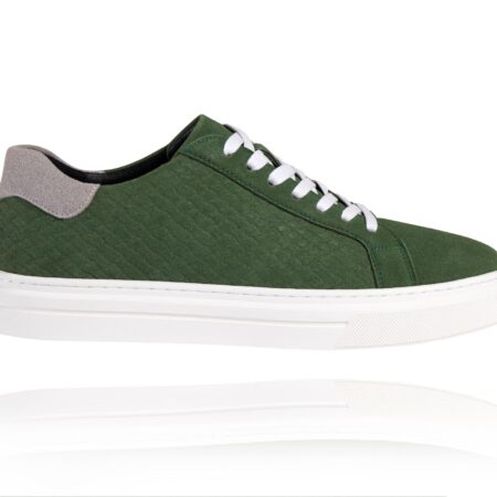 Green Essential Sneakers Lureaux - Handgemaakte Nette Schoenen Voor Heren | Lureaux