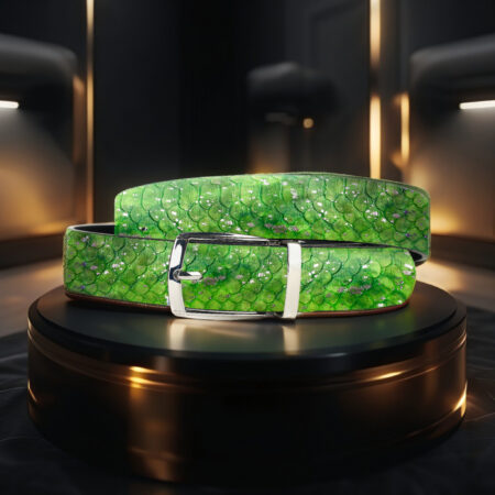Green Mystic Mirage (Riem) Lureaux - Nette Riemen Voor Heren | Lureaux