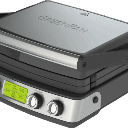 GreenPan Elite Contactgrill Zwart