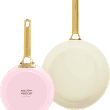 GreenPan Padova Reserve 20 + 26 cm koekenpannenset Blush Pink