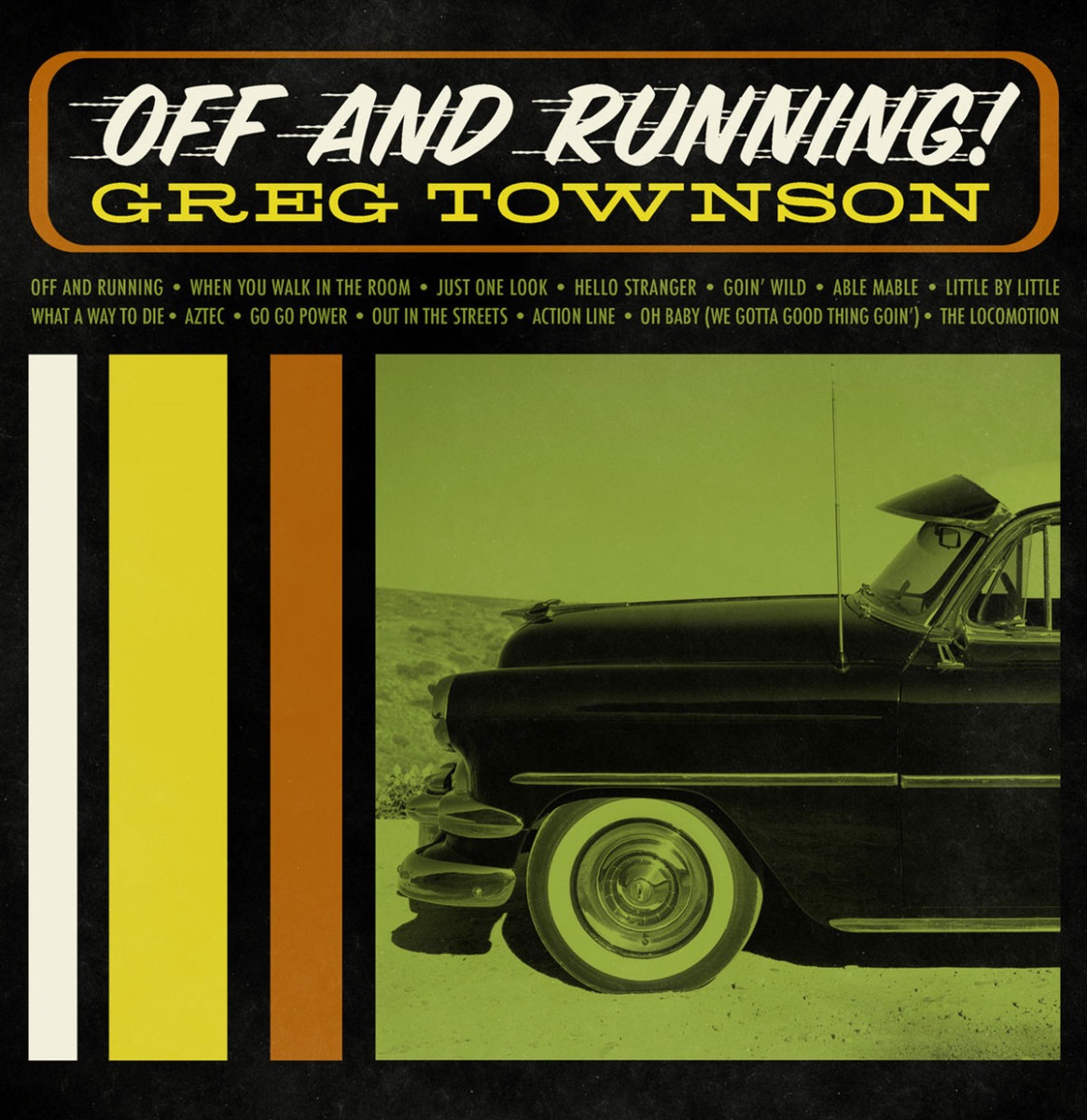 Greg Townson - Off And Running (LP) | Fiftiesstore