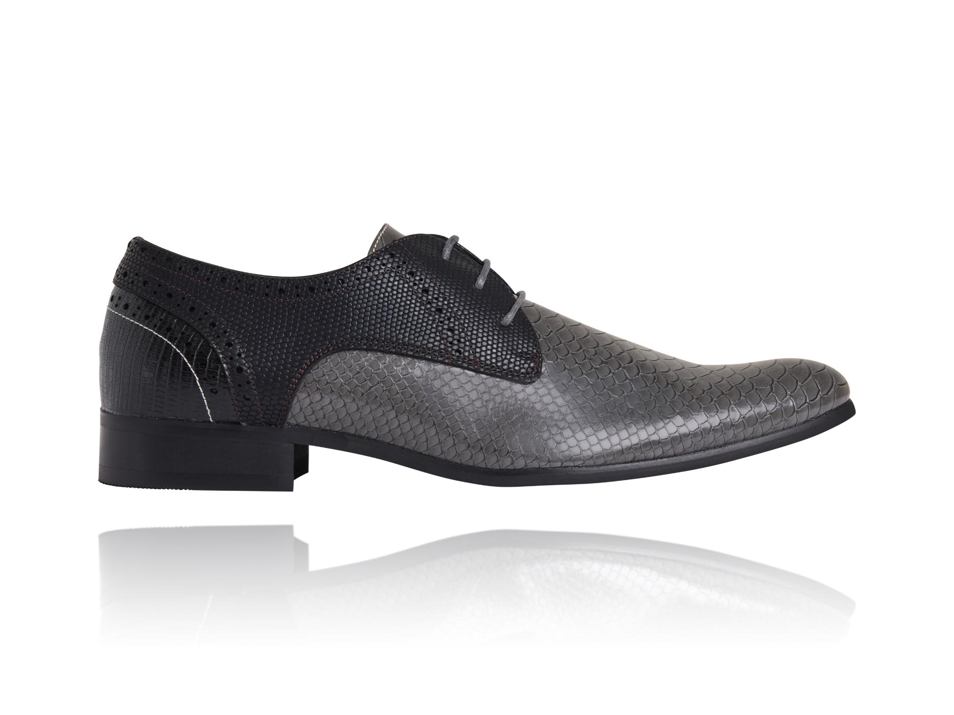 Grey LRX Signature Lureaux - Handgemaakte Nette Schoenen Voor Heren | Lureaux