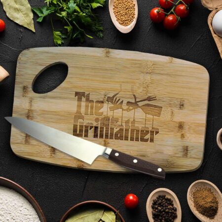 Grillfather Cutting Board - Bamboe Snijplank - 38x25 cm | MikaMax