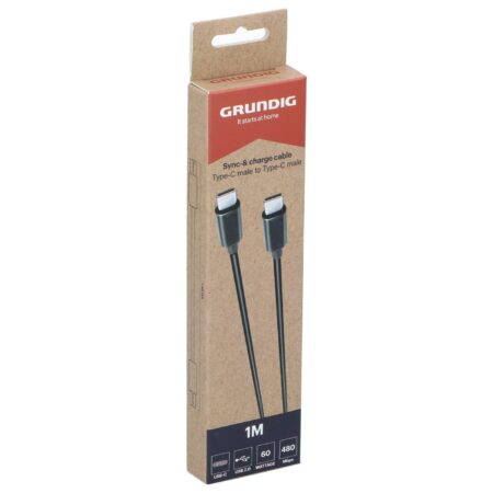 Grundig oplaadkabel USB-C naar USB-C 1m | Grundig