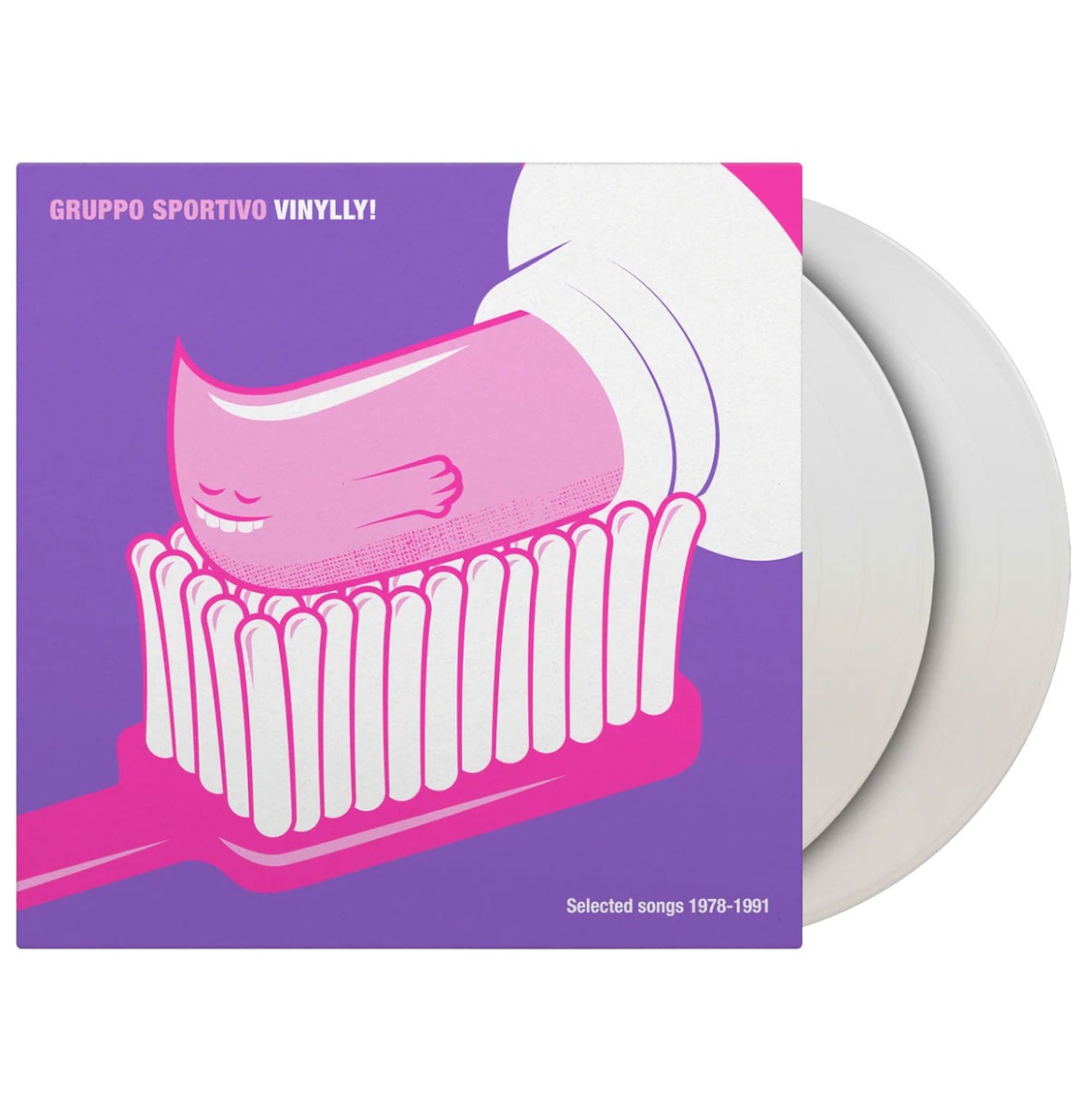 Gruppo Sportivo - Vinylly! (Wit Vinyl) 2 (LP) | Music on Vinyl