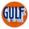 Gulf 1920's Logo Rond Stalen Bord - 30 cm | Gulf