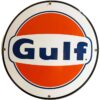 Gulf 1963 Rond Emaille Bord 30 cm | Gulf