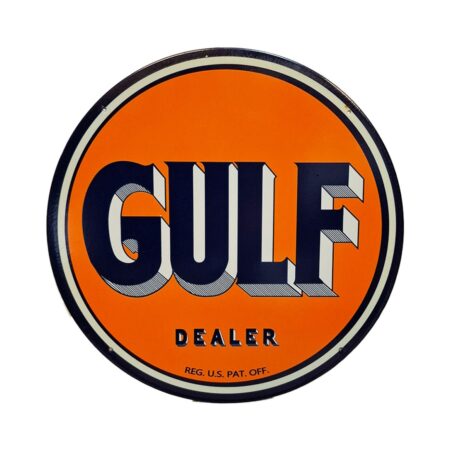 Gulf Dealer Stalen Bord Poedercoat - Ø30cm | Gulf