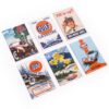 Gulf Magneten Set - 6 Vintage Gulf Magneten | Gulf