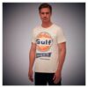 Gulf Oil Racing T-Shirt Cream -L | Gulf