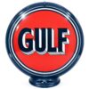 Gulf Vintage 1960's Logo Benzinepomp Bol - PVC lenzen- Officieel Gelicentieerd | Gulf