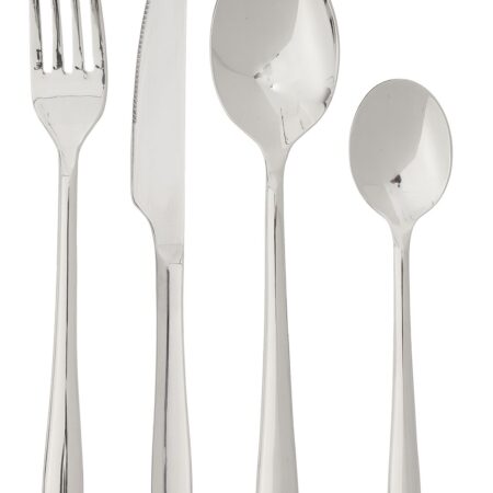 HEMA 16-delige bestekset Bari (zilver) | HEMA