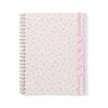 HEMA 4-in-1 collegeblok A4 gelinieerd bloemen (multicolor) | HEMA