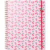 HEMA 4-in-1 collegeblok A4 gelinieerd kersen (roze) | HEMA