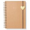HEMA 4-in-1 collegeblok A5 gelinieerd kraft (kraft) | HEMA
