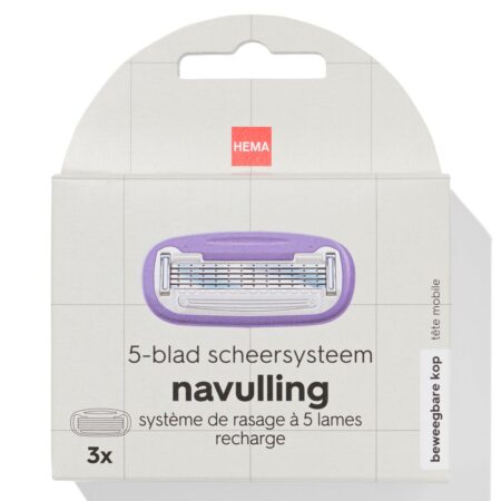 HEMA 5-blad scheersysteem navullingen - 3 stuks | HEMA