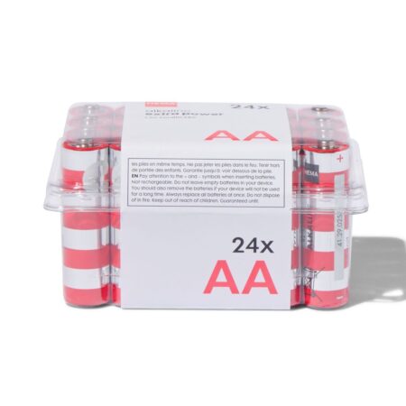 AA alkaline extra power batterijen - 24 stuks