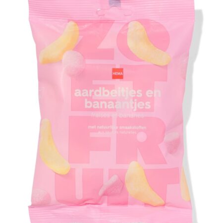 HEMA Aardbeitjes en banaantjes 200g | HEMA