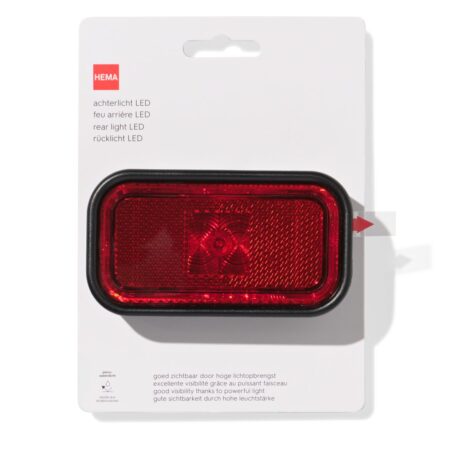 HEMA Achterlamp bagagedrager led (zwart) | HEMA