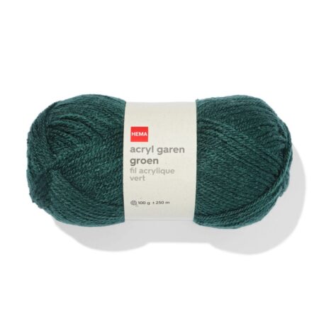 HEMA Acryl garen 100g 250m groen | HEMA
