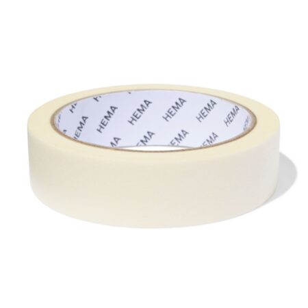 HEMA Afplaktape 25mx2.5cm papier | HEMA