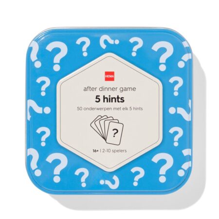 HEMA After dinner game 5 hints | HEMA